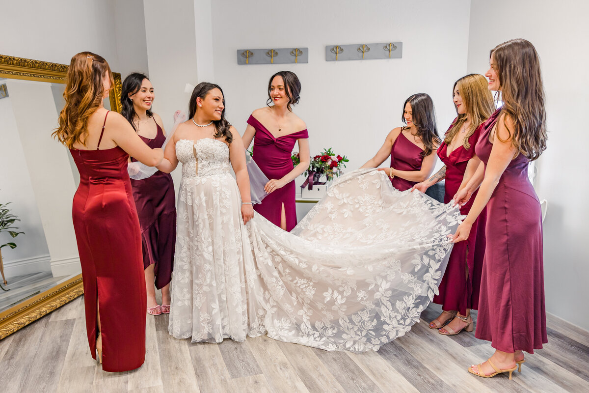 Ciera & Kevin Wedding 5.17.25 Girls Getting Ready - Hailey June Photography-233