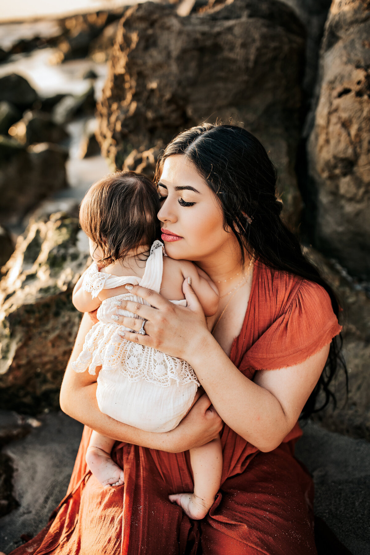 siesta key motherhood photos