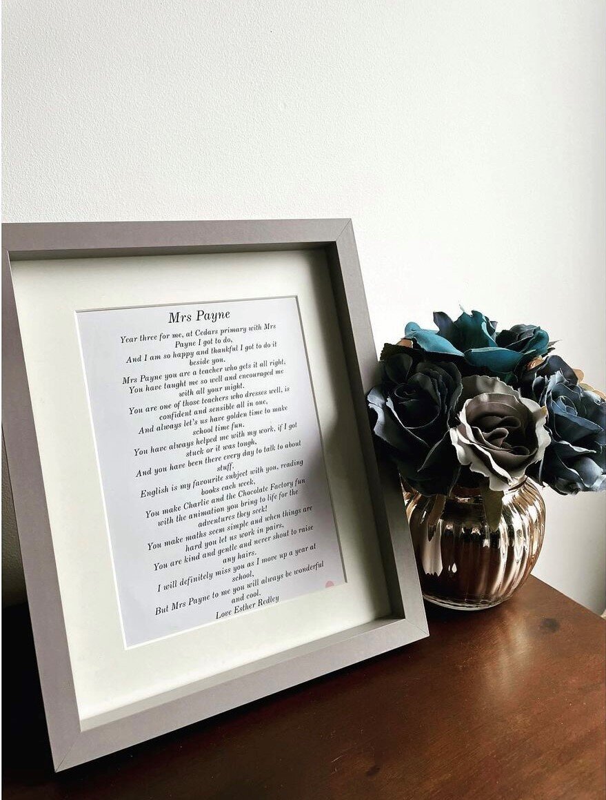 teacher poem