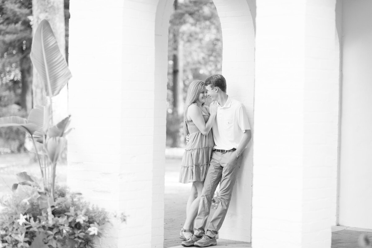 Jennifer B Photography-Weymouth Gardens-Southern Pines-Jackson and Hannah-Engagement-2020-0133