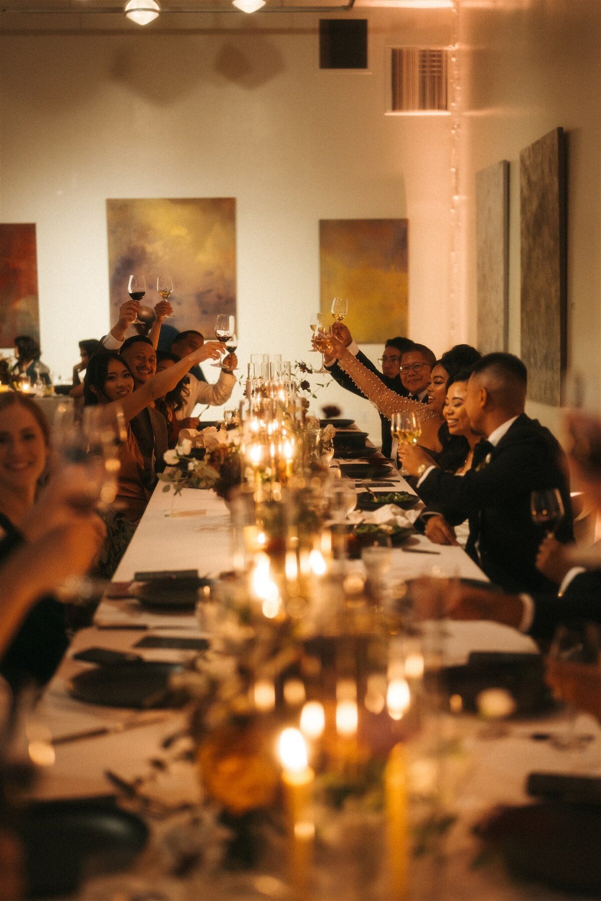 Terra Gallery San Francisco Wedding Toasts Taper Candles