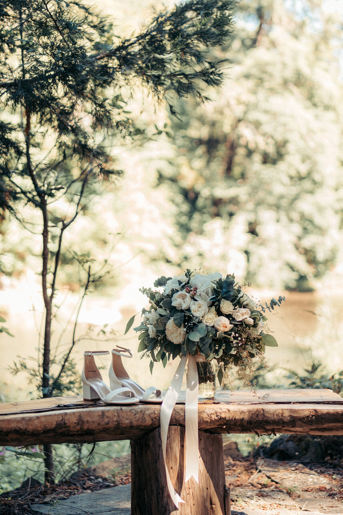 flowers and shoes