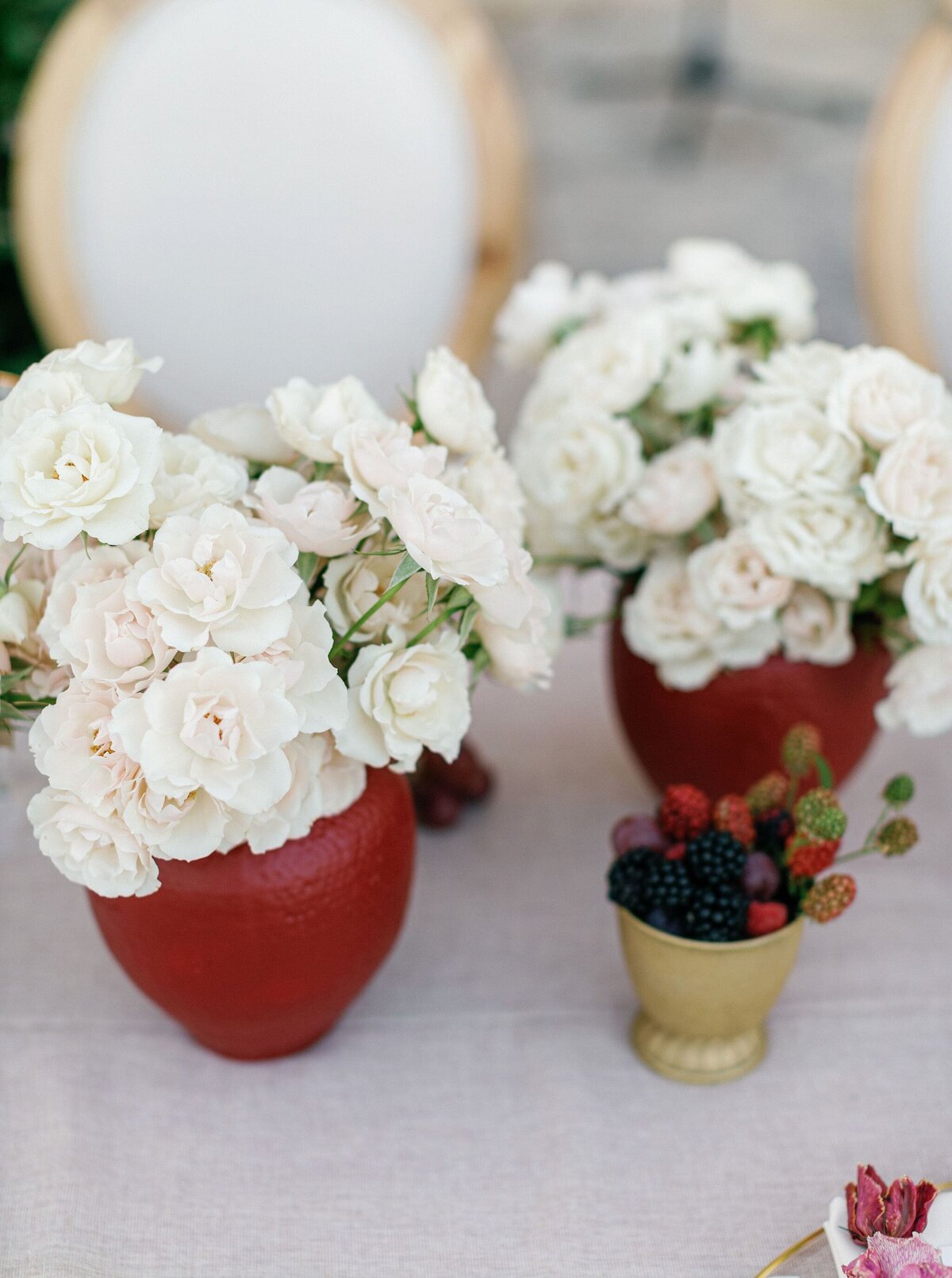 White-burgundy-wedding-florals