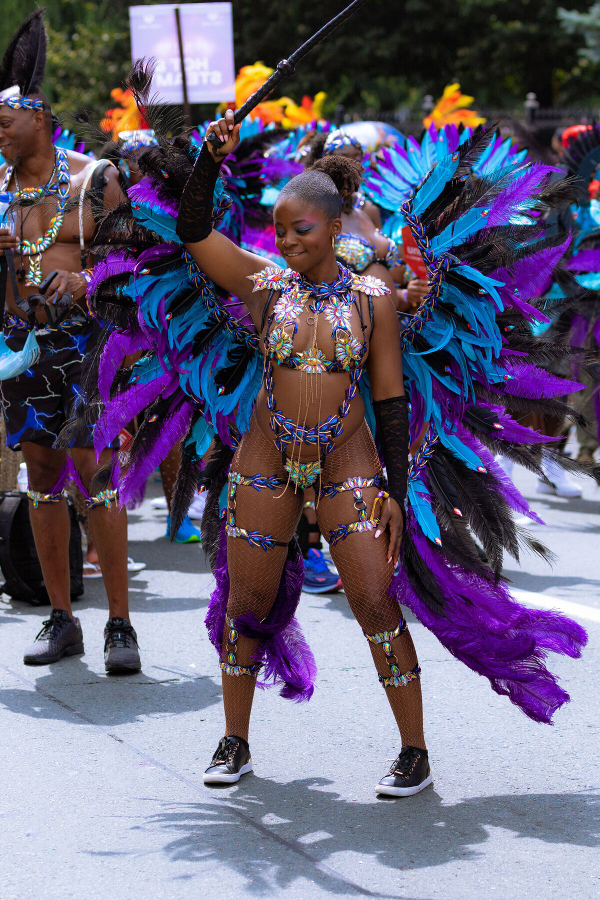 Photos of Masqueraders from Toronto Carnival 2023 - Sunlime Mas Band - Medium Band of The Year 2023-143