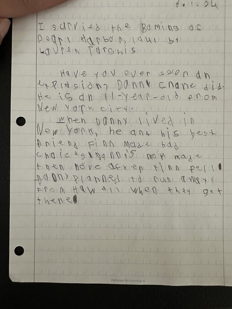 paper for dysgraphia