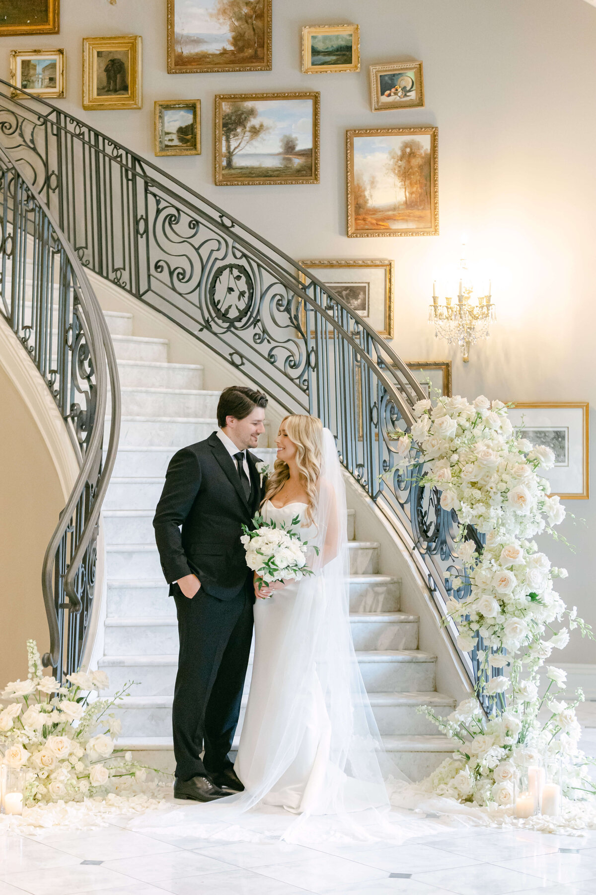 park chateau and gardens staircase