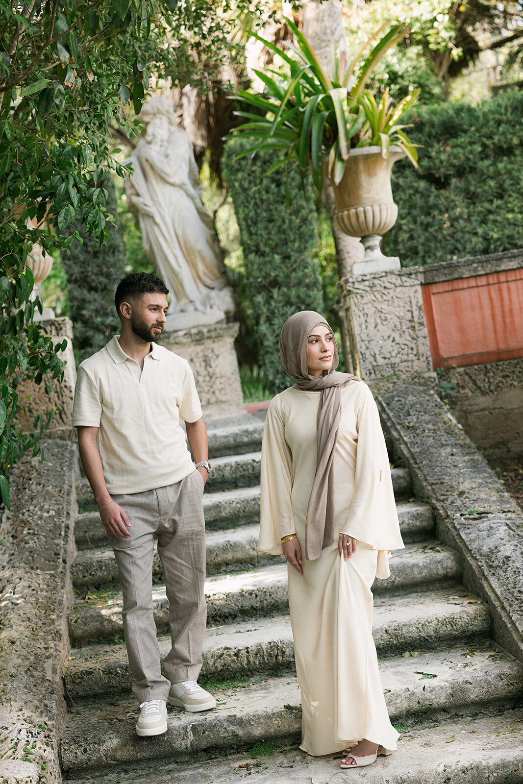 Vizcaya Museum Engagement Session Editorial Miami Wedding Photographer_-34