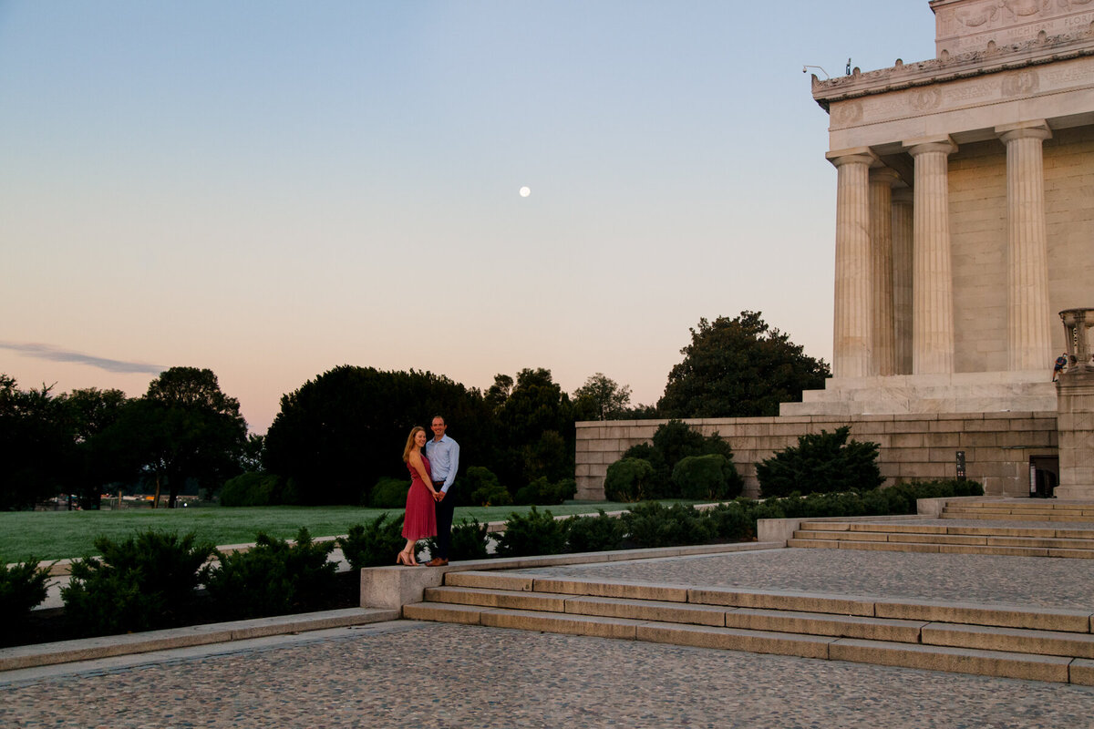 candid and natural engagement photographer in washington dc