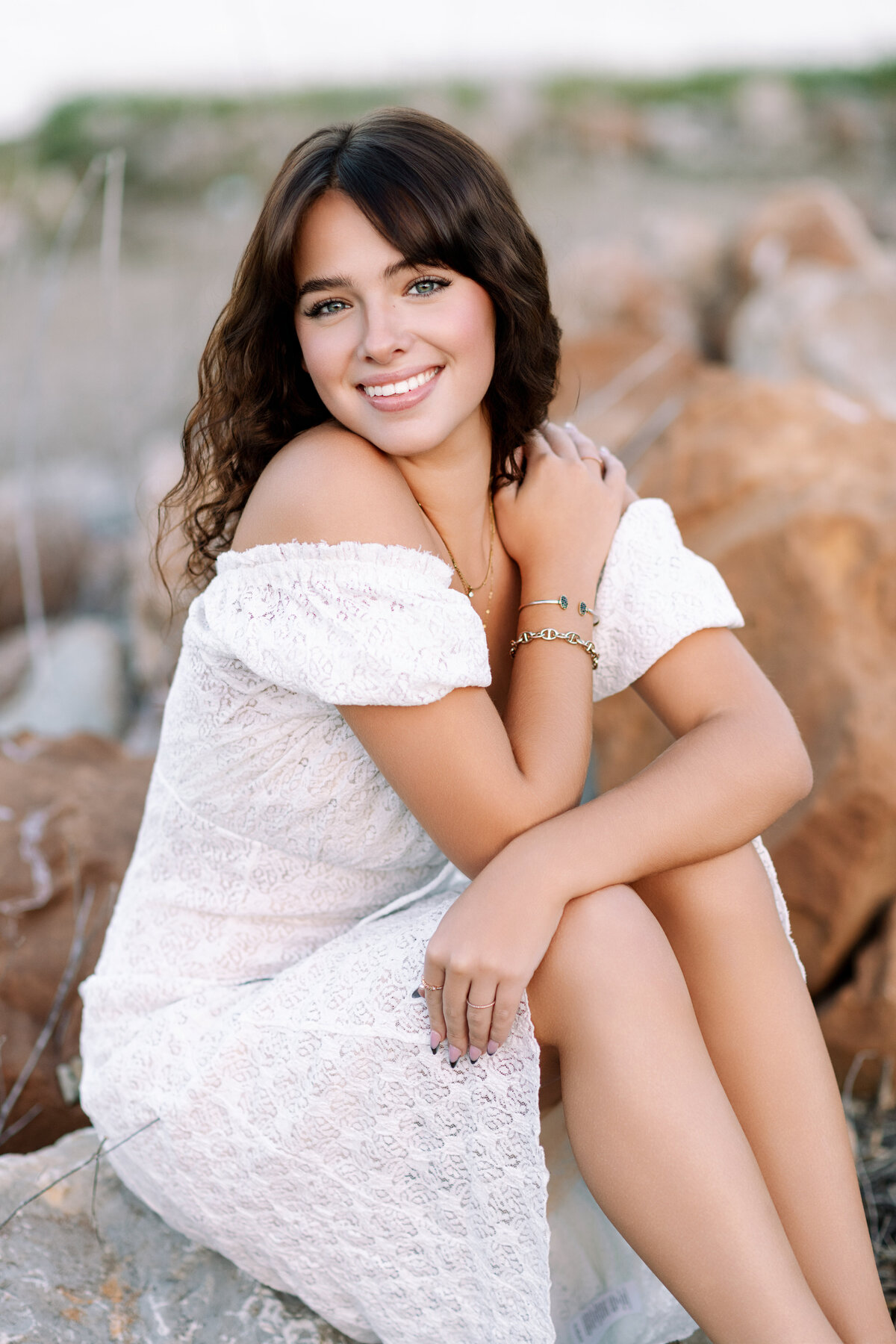 Kansas City Senior Pictures at a lake