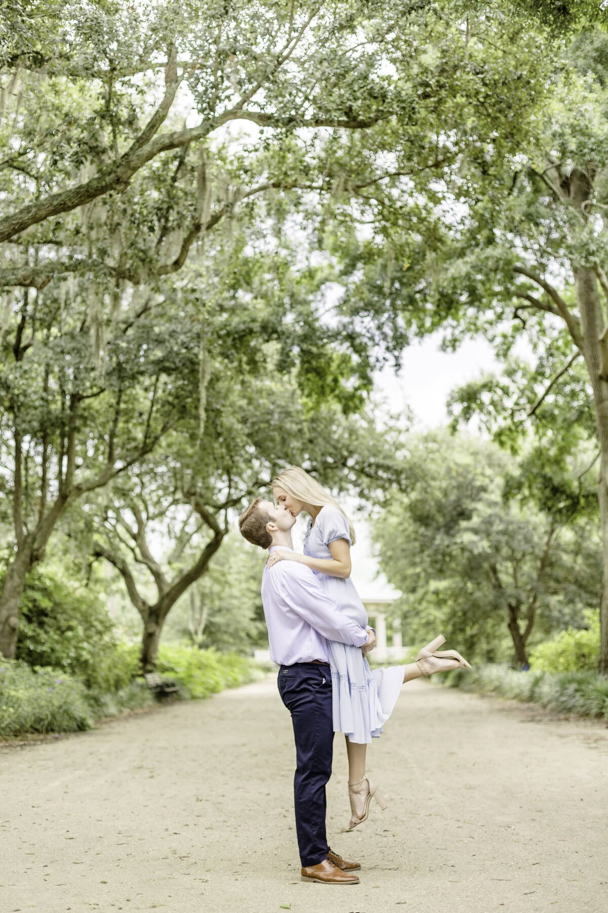 Charleston, South Carolina Engagement Session with Pink Figgy at the Mills House 23