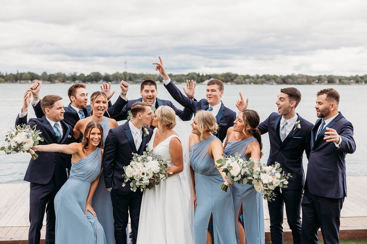Saint Clair Inn Wedding Party Michigan Photographer K. E. Rogers Photography-13