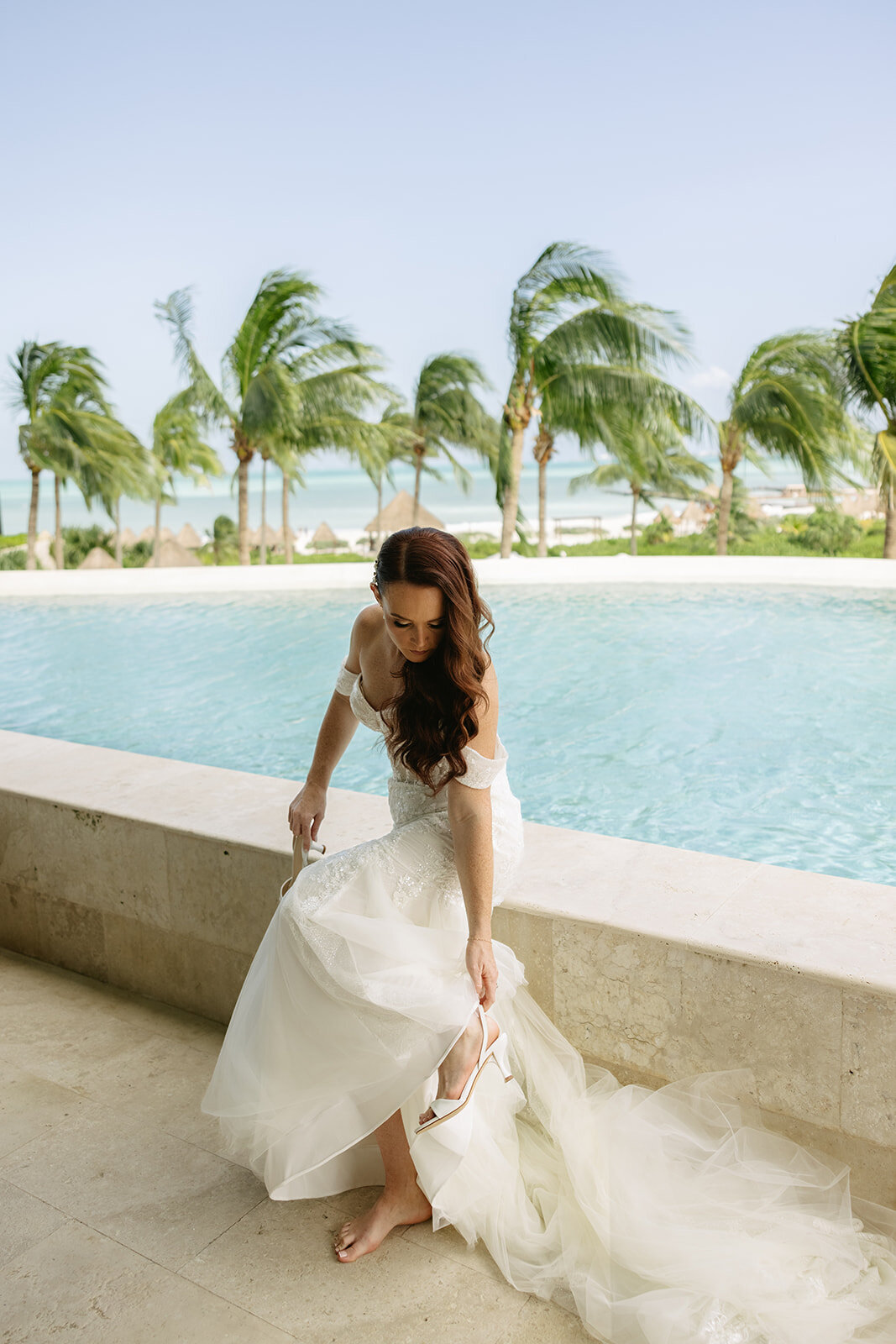 Dreams Playa Mujeres Cancun Mexico Wedding Editorial Documentary Wedding Photography-14