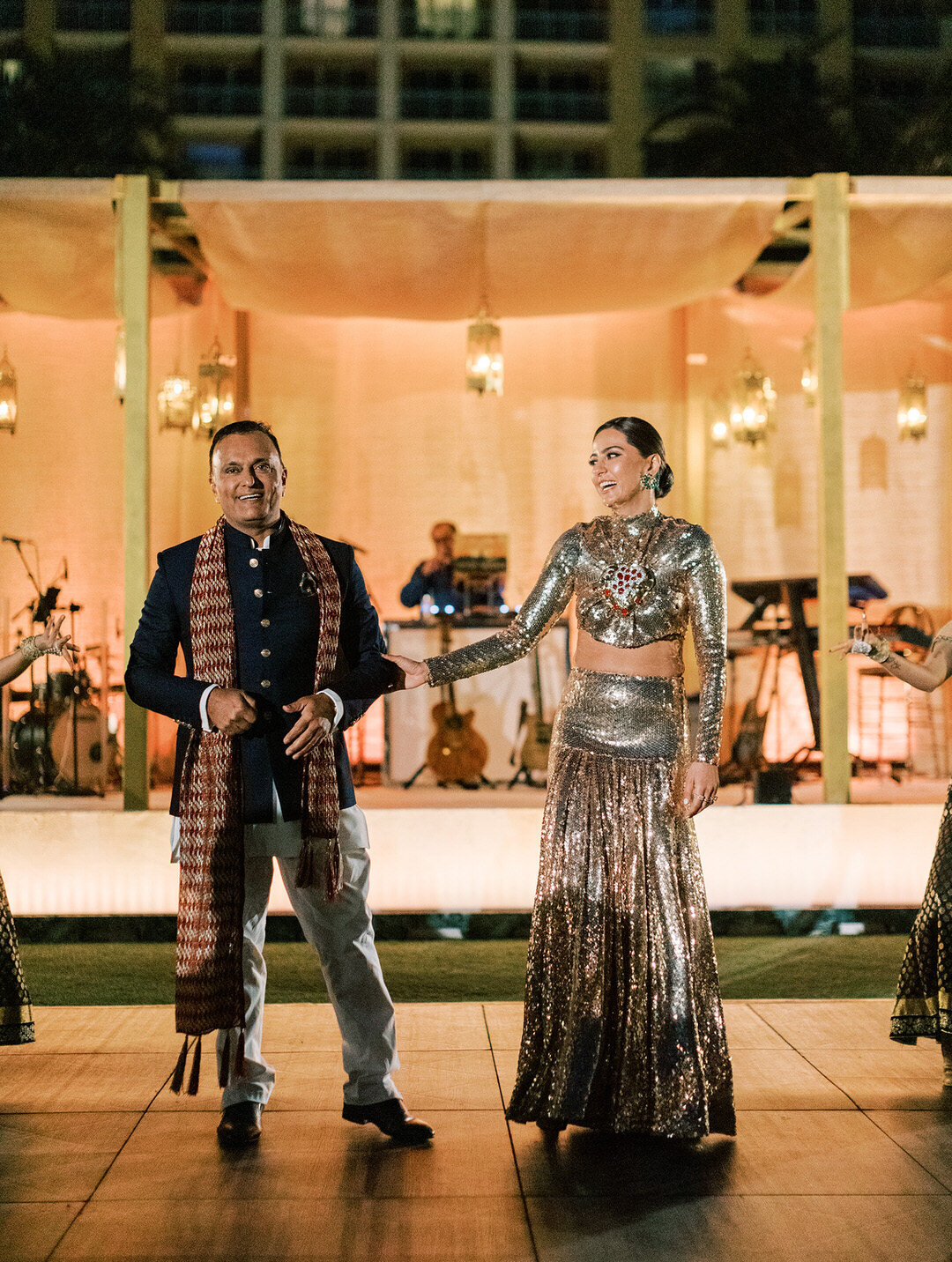 01 Welcome - Indian Sabyasachi Gown Wedding Miami Ritz Key Biscayne by GoBella.com @gobelladesign  30