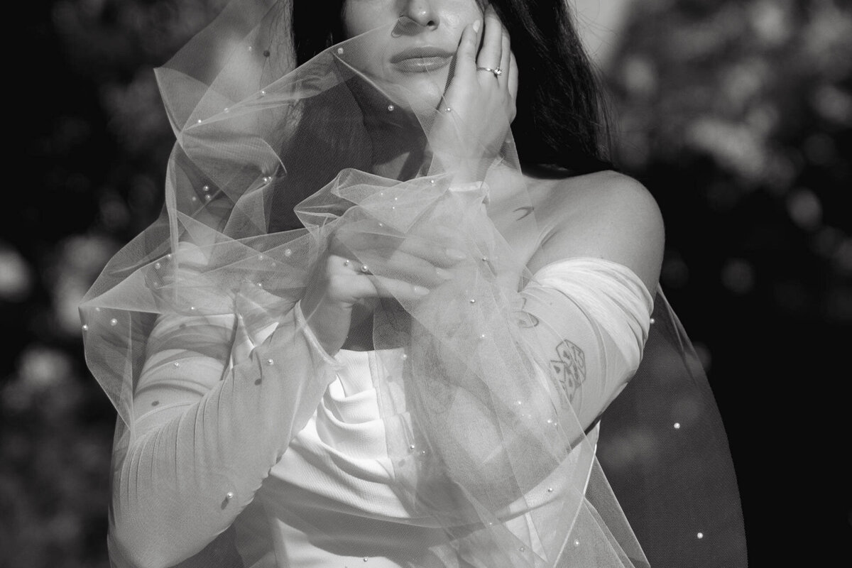 black and white wedding photography, cinematic bridals, romantic intimate elopement 