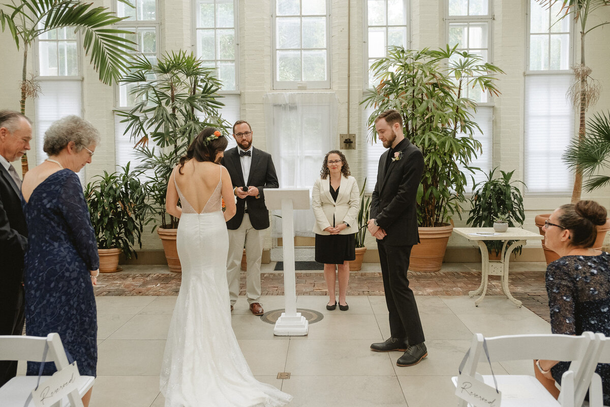 documentary photographer garden greenhouse wedding-73