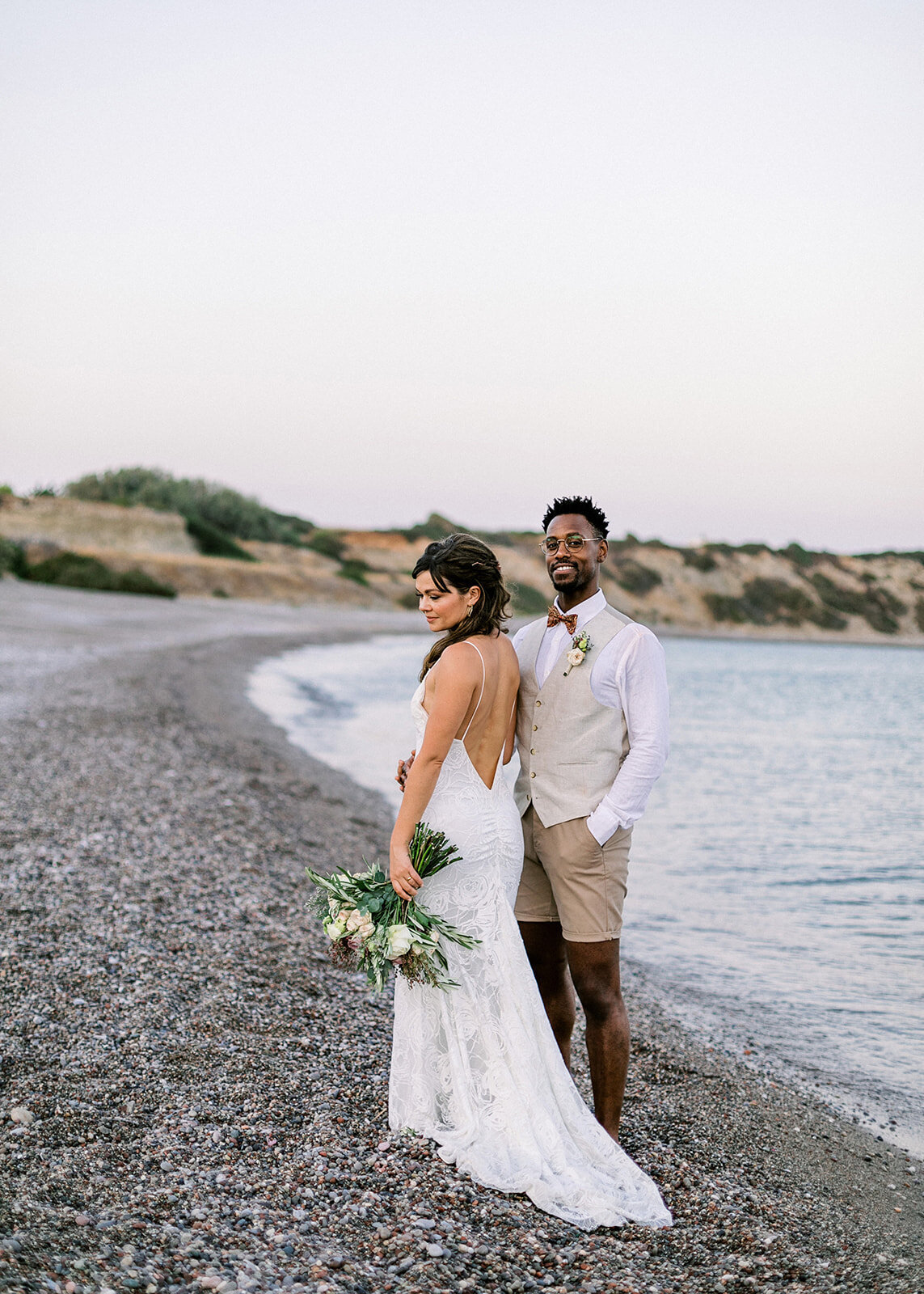 beach wedding with bohemian touches in rhodes greece (62)