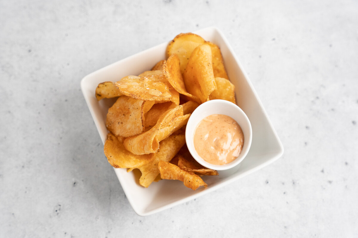 Chips and dip at Mason Dixon Bakery & Bistro