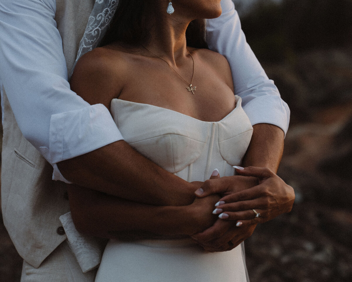 Mt Ngungun Elopement - Ceremony (1 of 1)-6