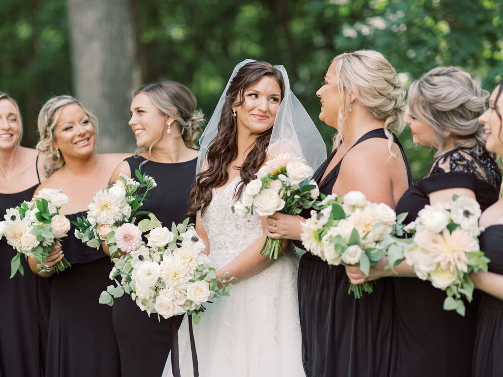 Kate Campbell Floral Fall Wedding Liriodendron Mansion by Molly Litchen7