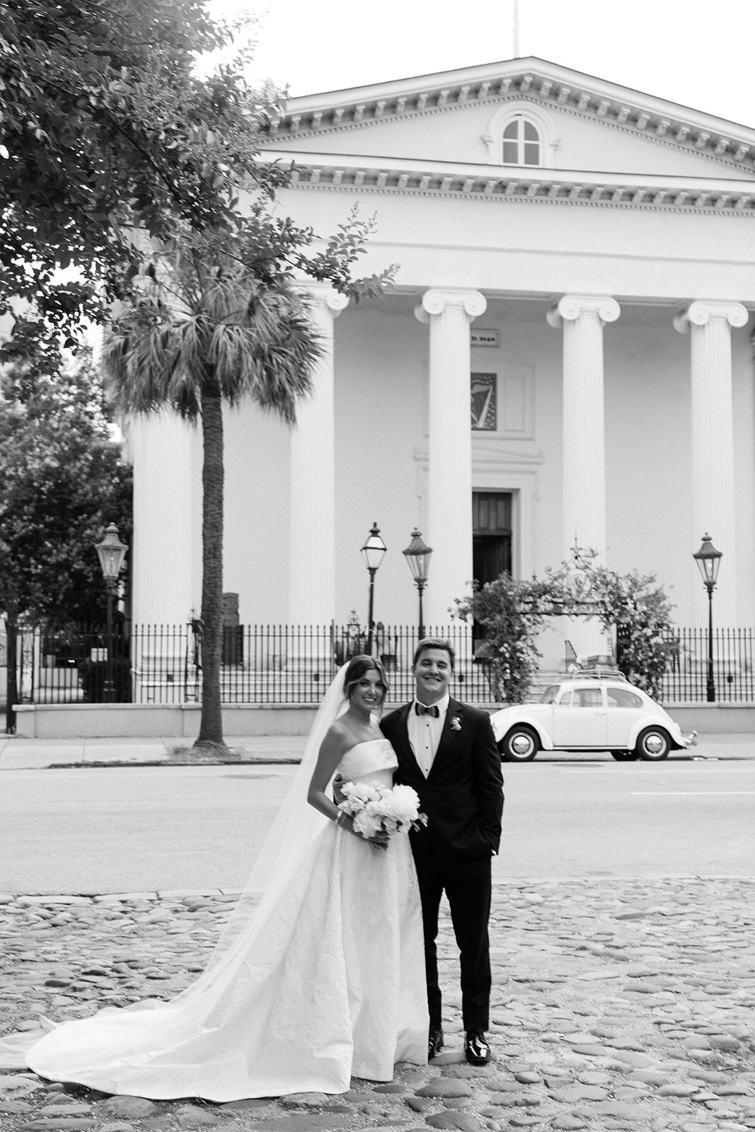 Classic Charleston Wedding with green & white at Hibernian Hall by Sarah Bradshaw 0230