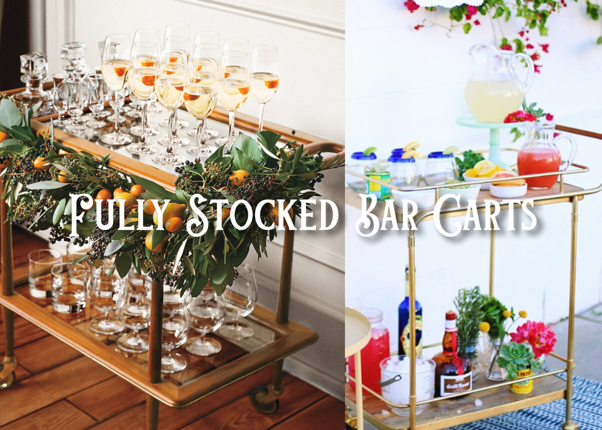 Fully Stocked Bar Carts02