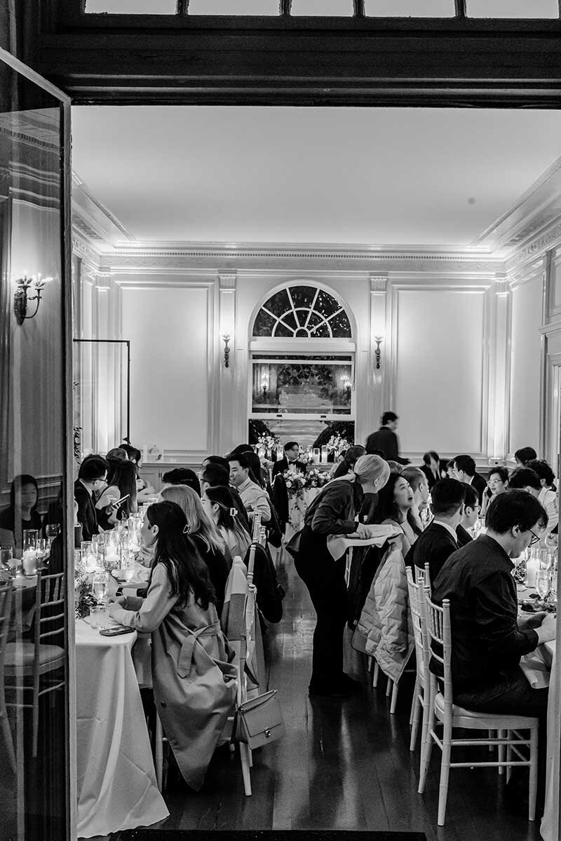 Wedding reception
