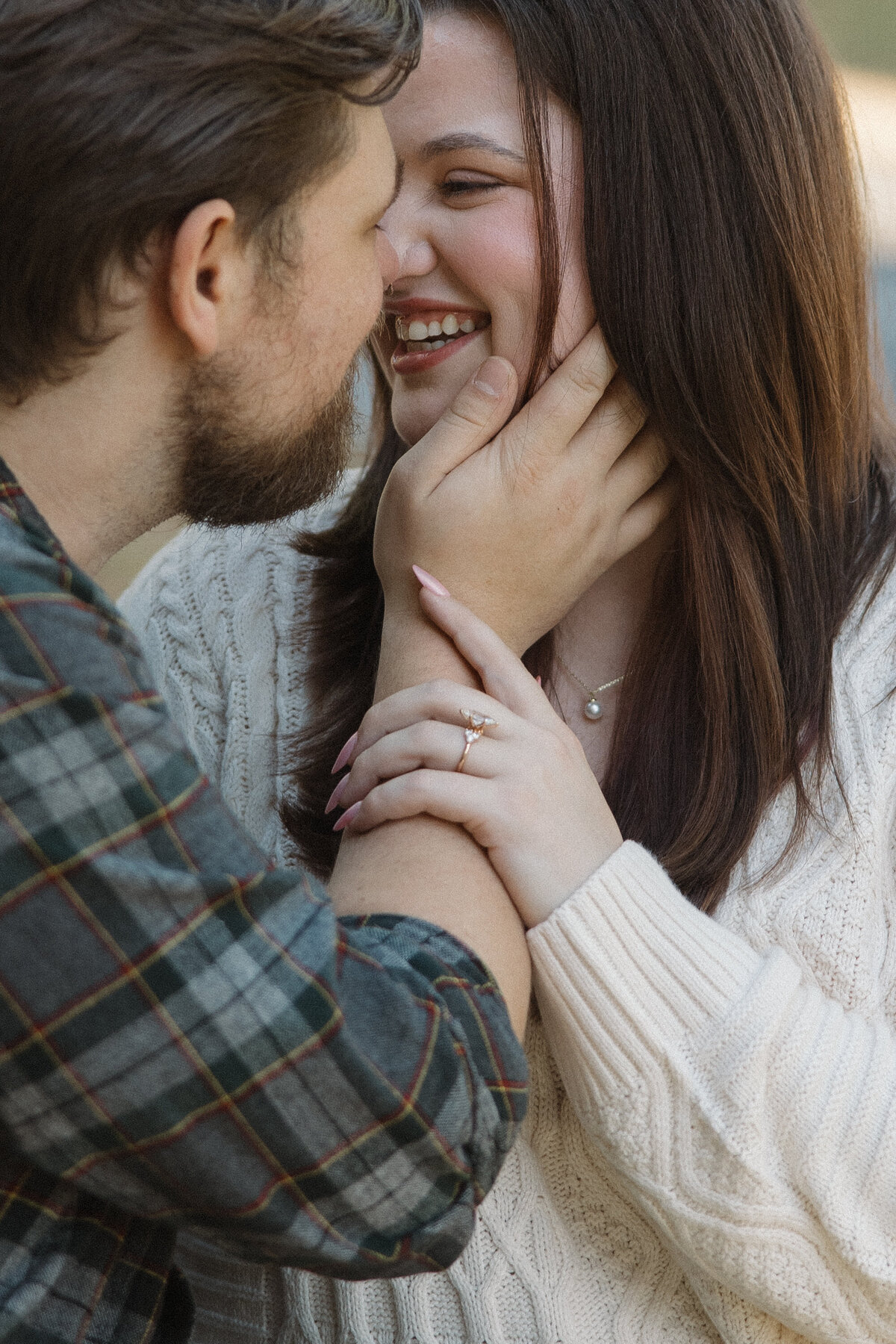 Moments by Hiba Raleigh Wedding Photographer Fun Charlotte Engagement Photos Brewery Photos Freedom Park Molly and Zac-61