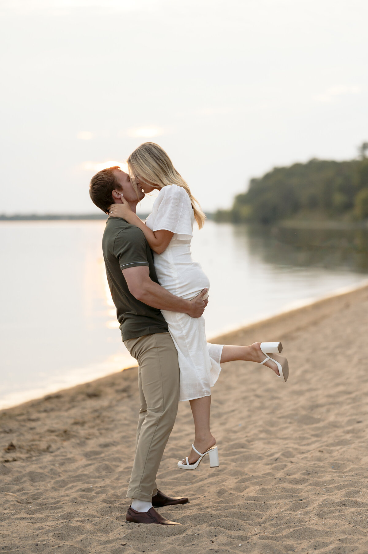 Bemidji Engagement Session Lake Bemidji State Park-32