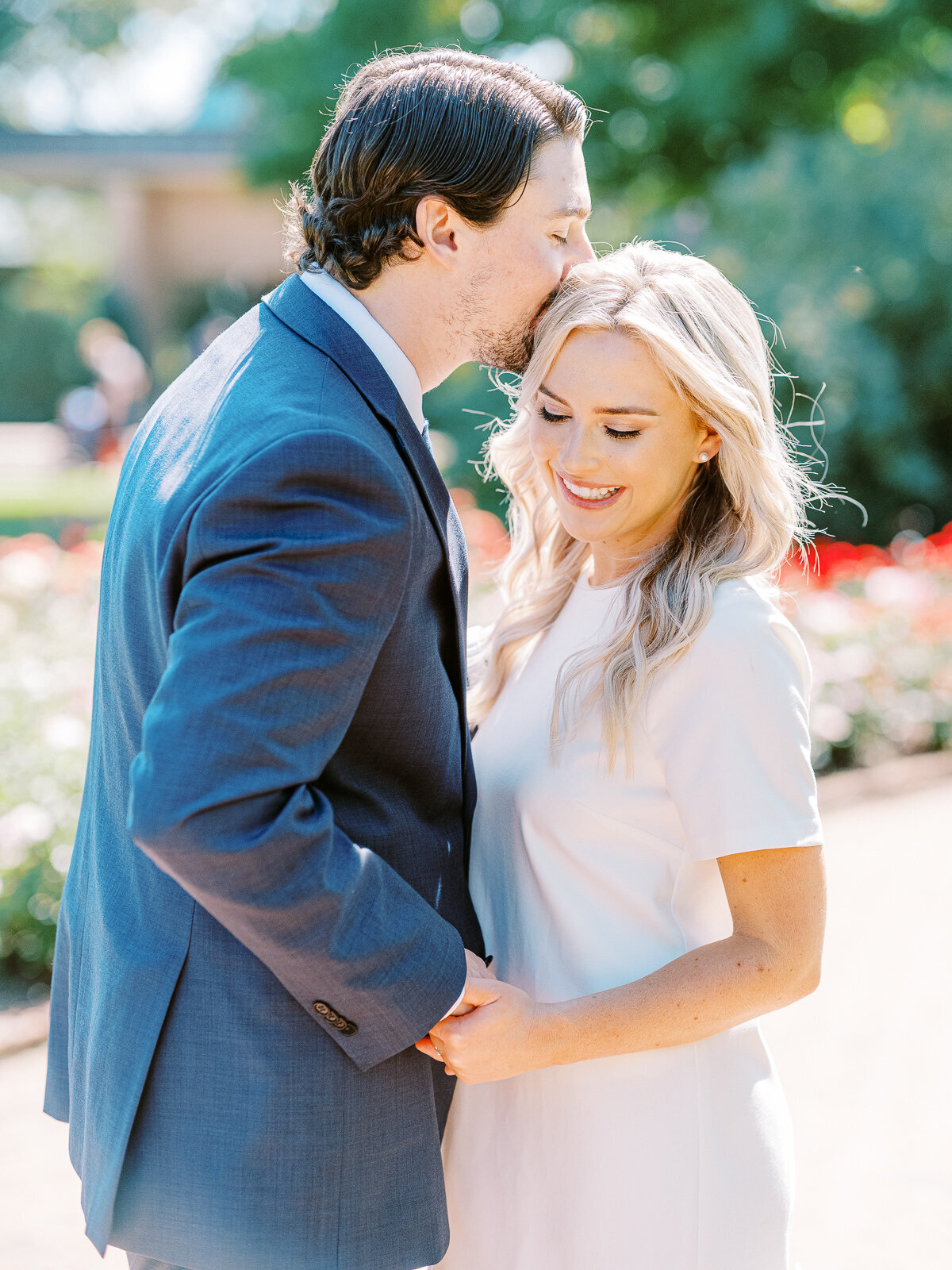 The Fourniers | Chicago Botanical Gardens Engagement-13