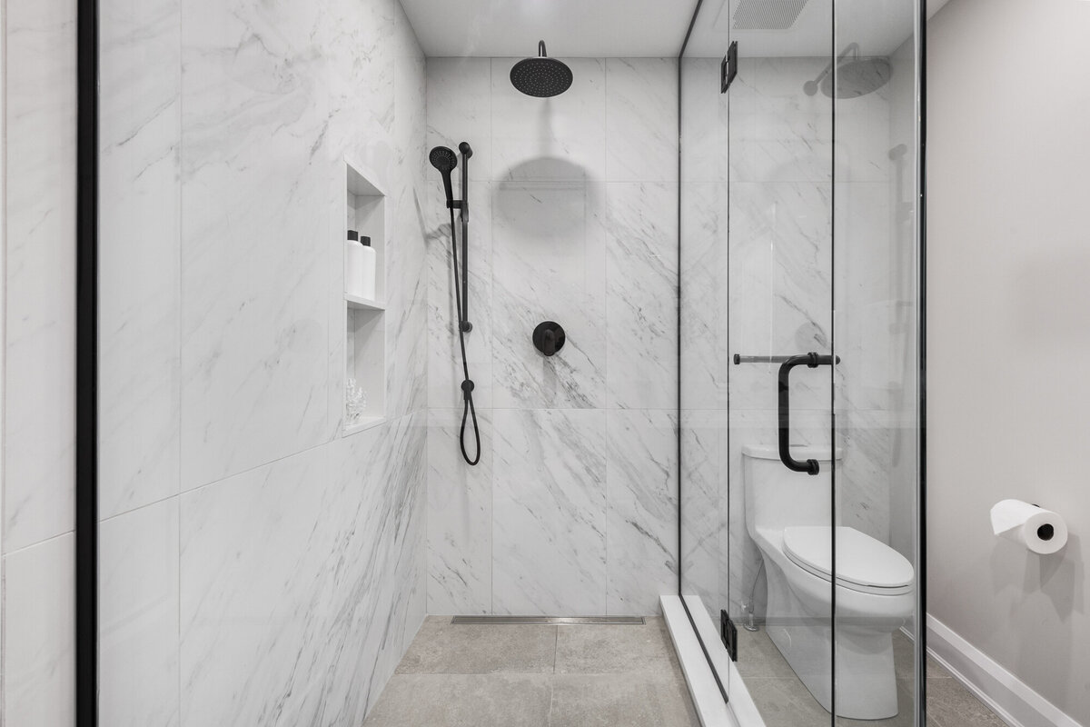 final image of our urban bamboo interior and bathroom design project