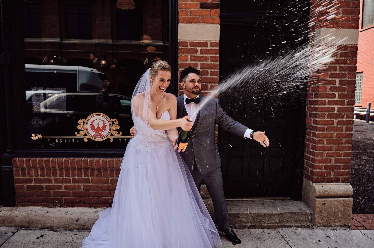 Downtown Detroit, Michigan Wedding_57