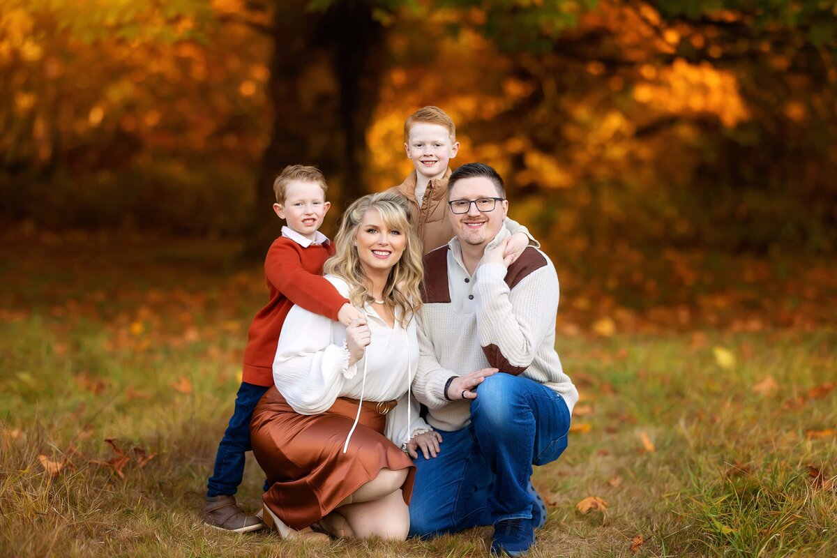 Chicago fall family pictures