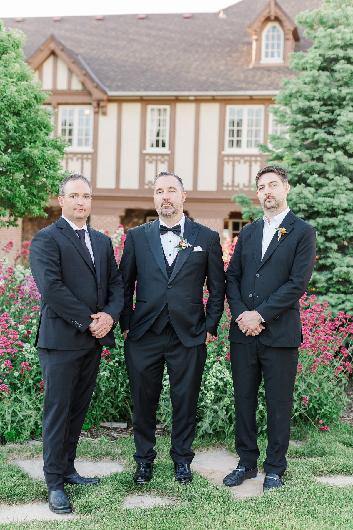 Highlands Ranch Mansion Historic Summer Garden Wedding Dusty Blue Elena Spraguer Photography 0238