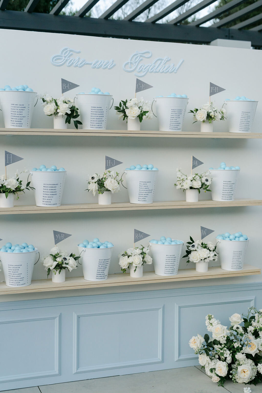 light blue, golf course, country club, seating chart