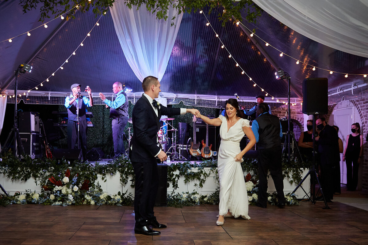 Custom Wedding Event Tent Draping  |  Hilton Head Sea Pines Tented Wedding with Draping | Hilton Head Island, South Carolina |  Wedding Event Draping |  Coastal Floral & Events