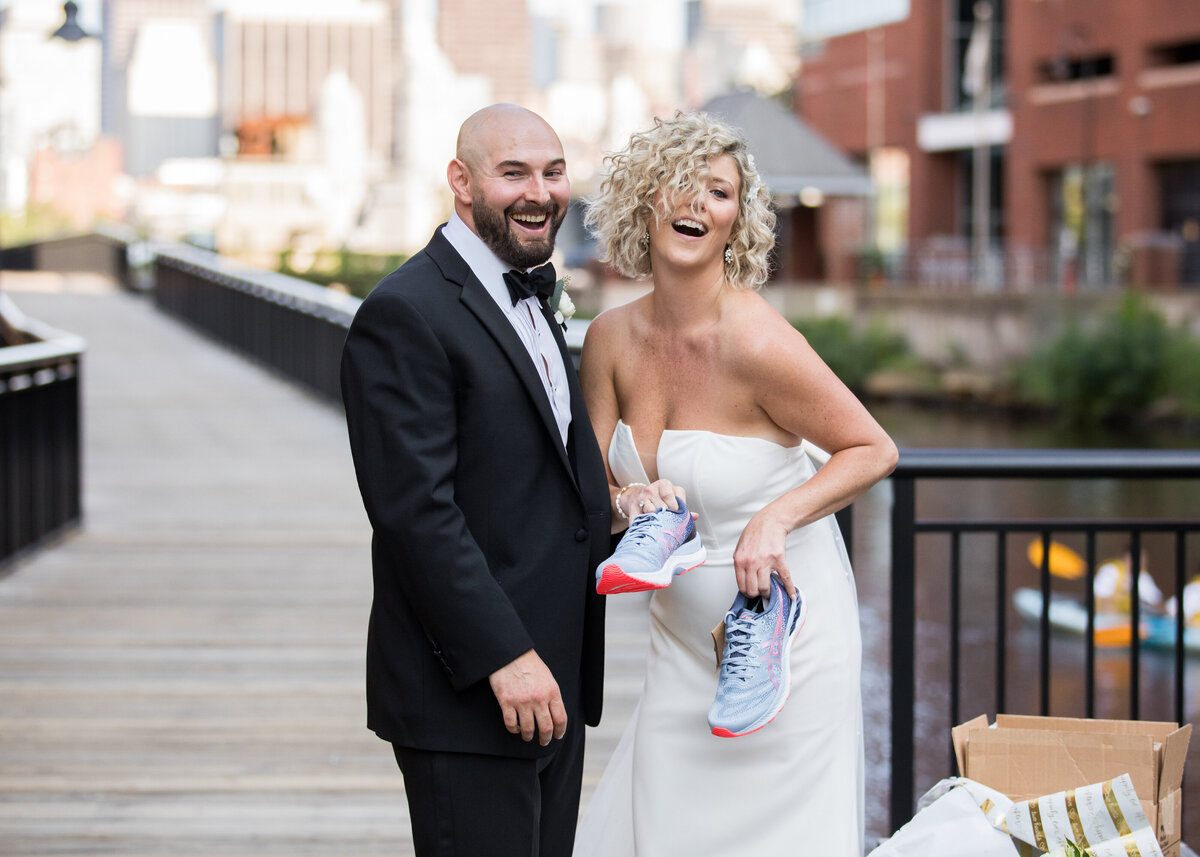 Runners Wedding Shoes Boston