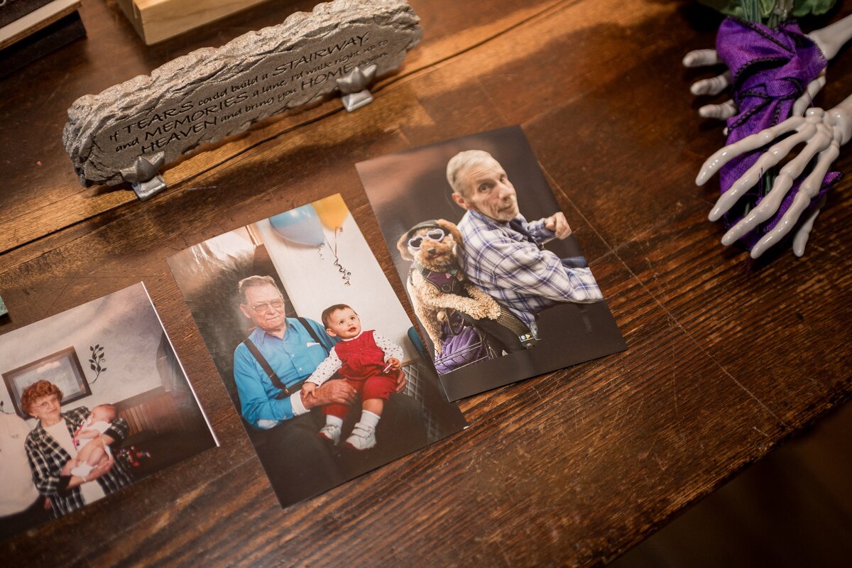 Groom finding bride moment before ceremony