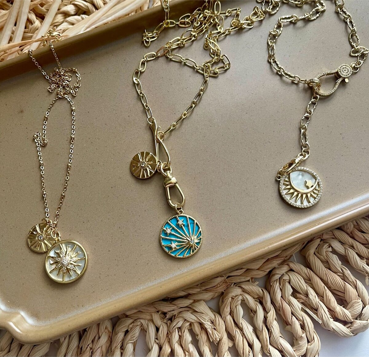 The Project Gold-Filled Celestial Necklaces