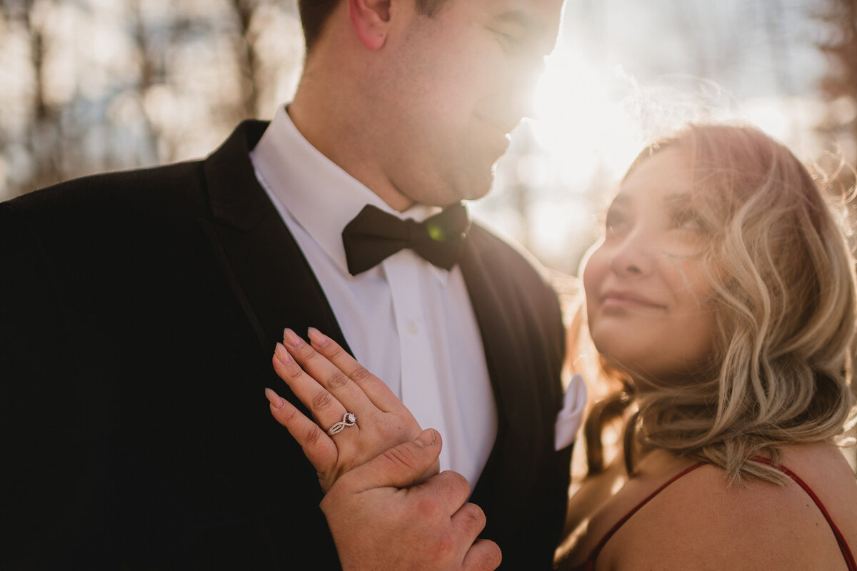 Door County engagement session.