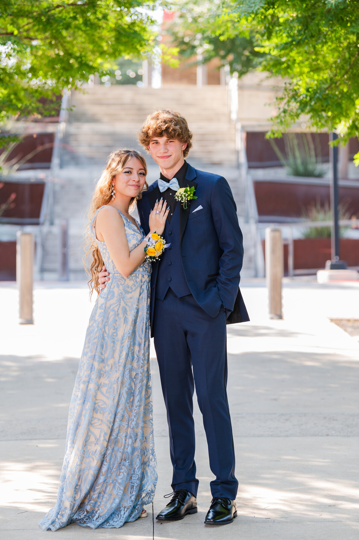 DSHS Prom Portraits. Photo taken by  Dripping Springs Texas based Lydia Teague Photography.