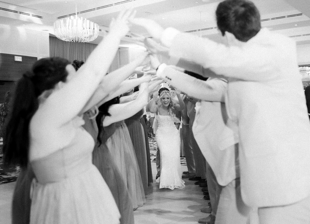  A lively moment with friends and family celebrating at Brenda & Stephen’s wedding.