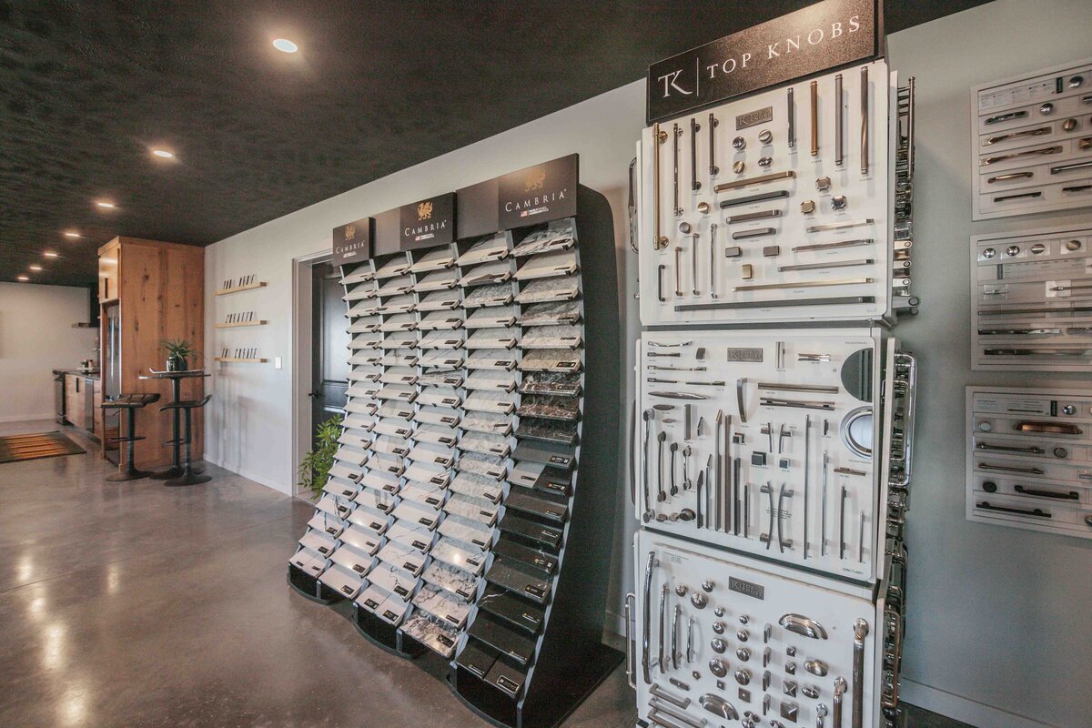 product displays at Revive Interiors Studio