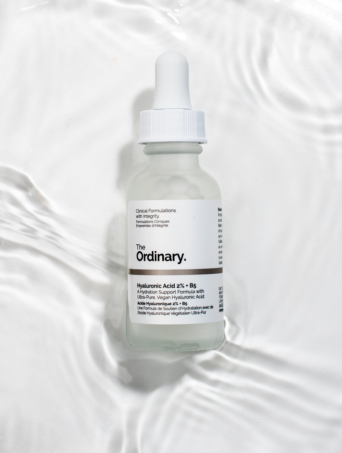 the ordinary serum cosmetics photography