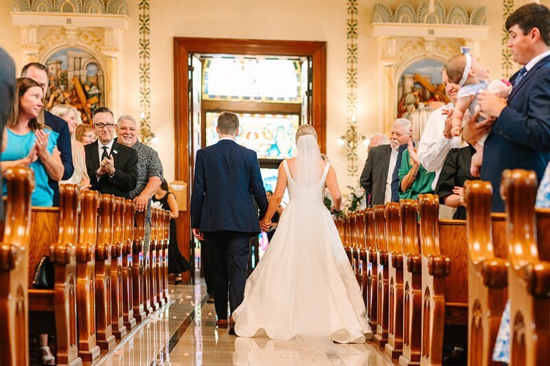 Wedding at St. Boniface with Reception at ECC210