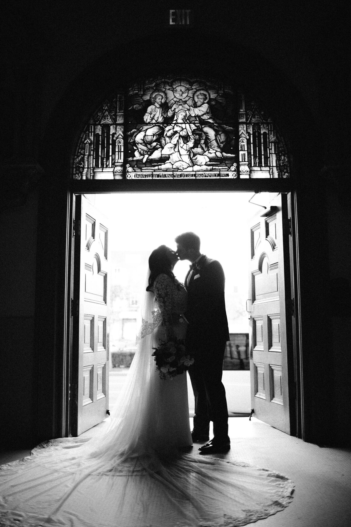9 - Sacred Heart Catholic Church Wedding Bride & Groom - Tampa Bay Wedding Planner