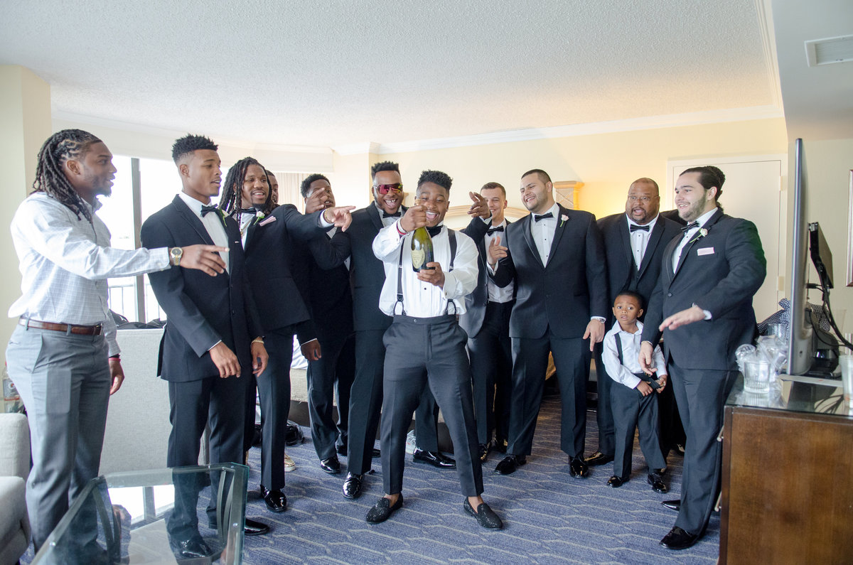 NFL Miami Dolphins Brandon Radcliff ShaKyra Radcliff Briza on the Bay Wedding Andrea Arostegui Photography-70