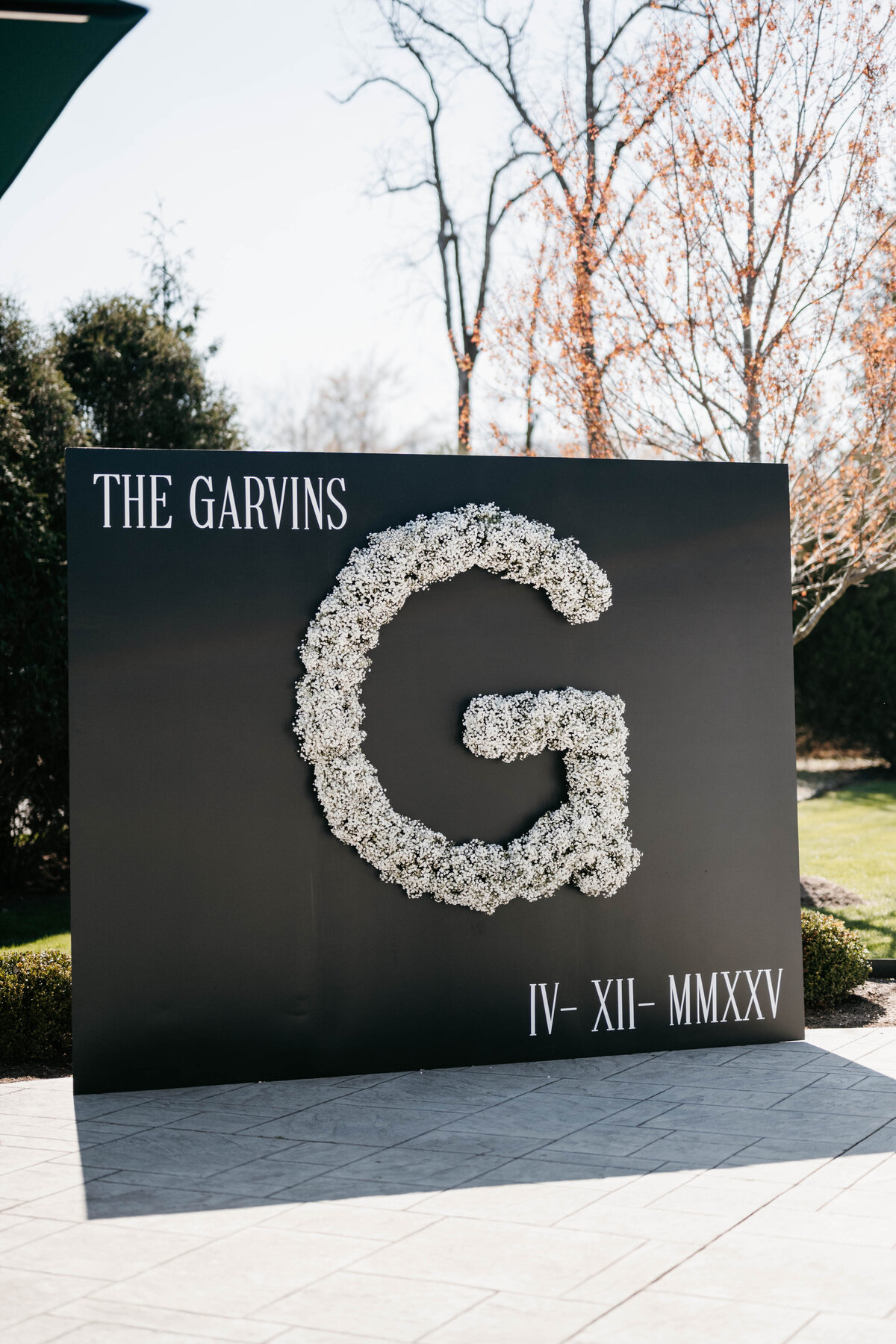 G floral Wall