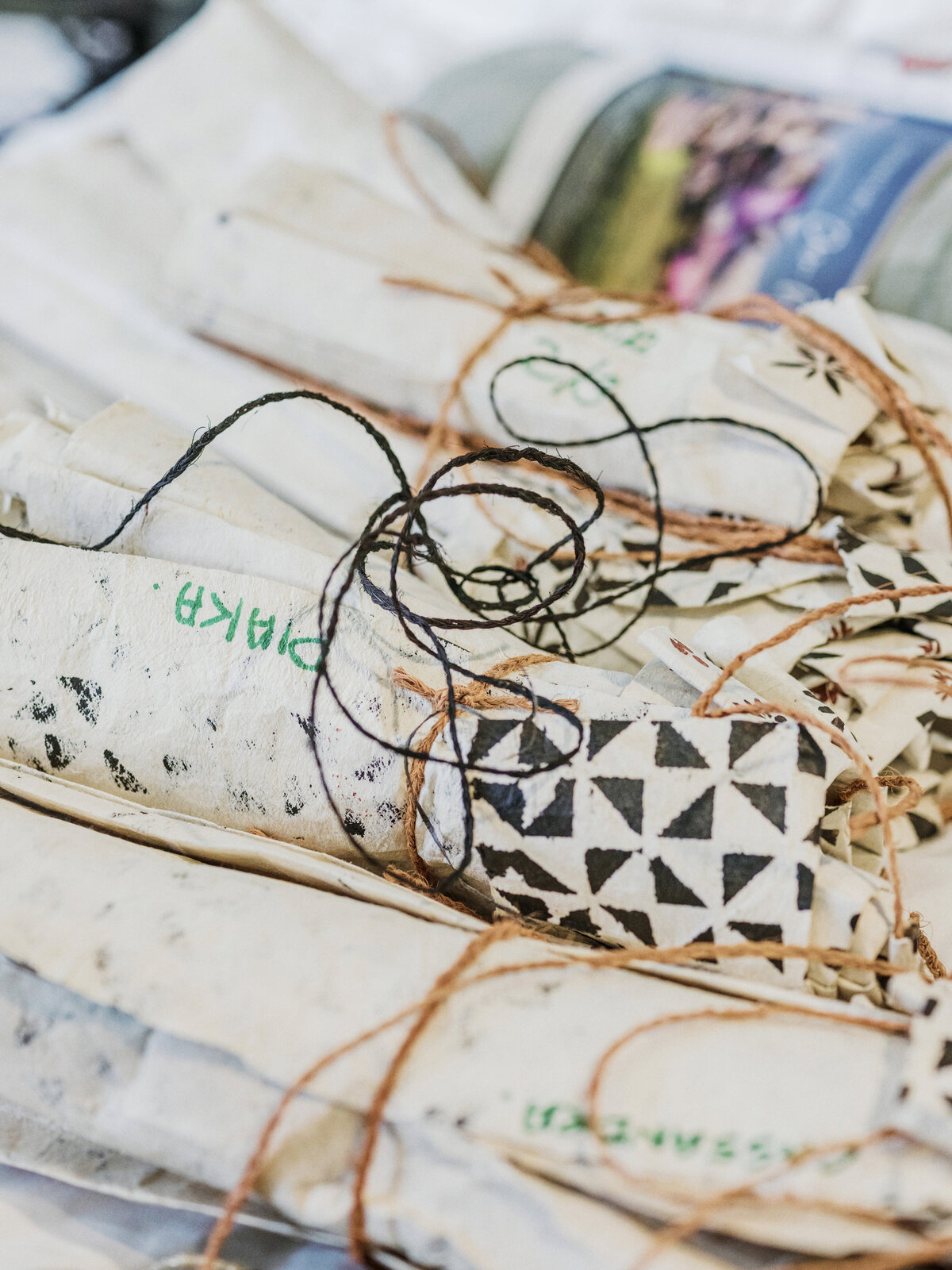 paper designs for traditional wedding dress in fiji