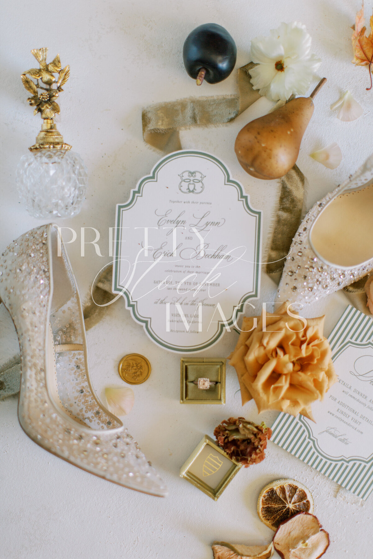 Pretty Stock Images - Fall Wedding Flat Lay-010