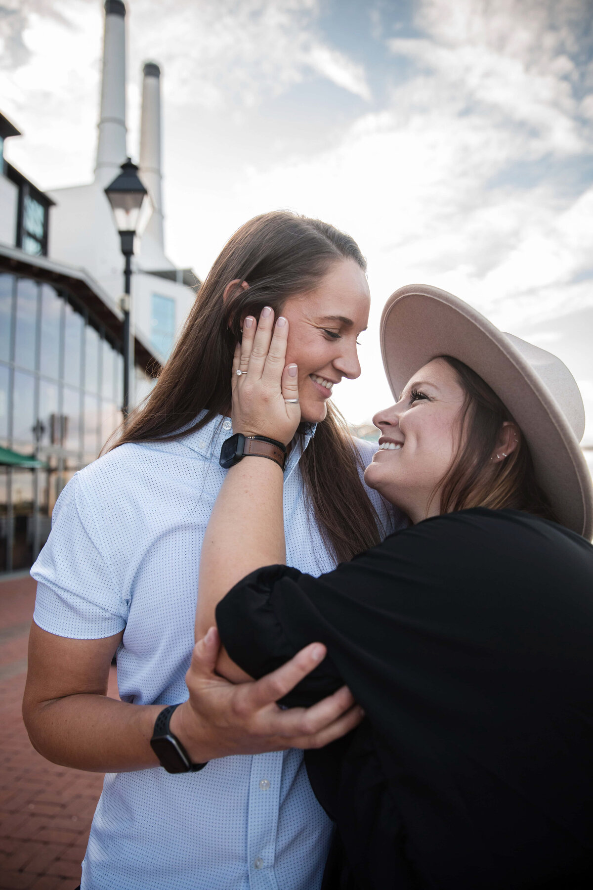 Proposal Photos at Savannah Riverwalk | Proposal Photography in Savannah, Georgia | Phavy Photography